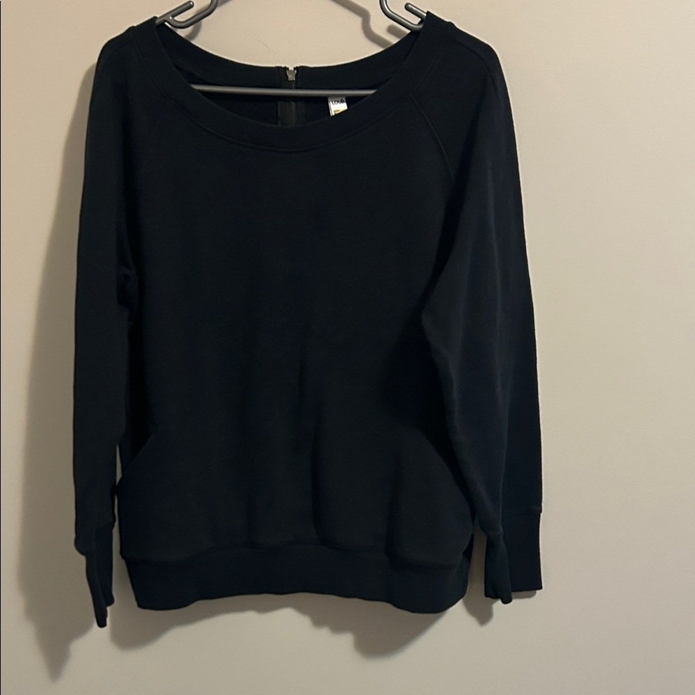 Lole Black Crew Neck Top